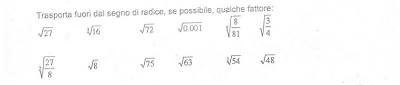 If possible, carry some factor outside the root sign: Radical please help-example-1