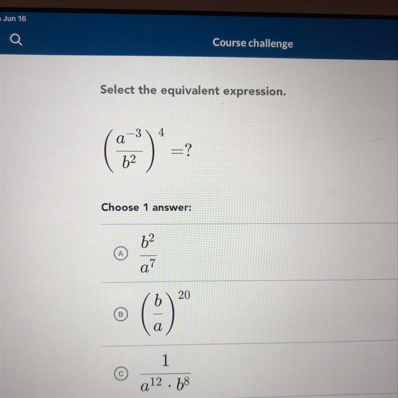 Which is an equivalent expression?-example-1