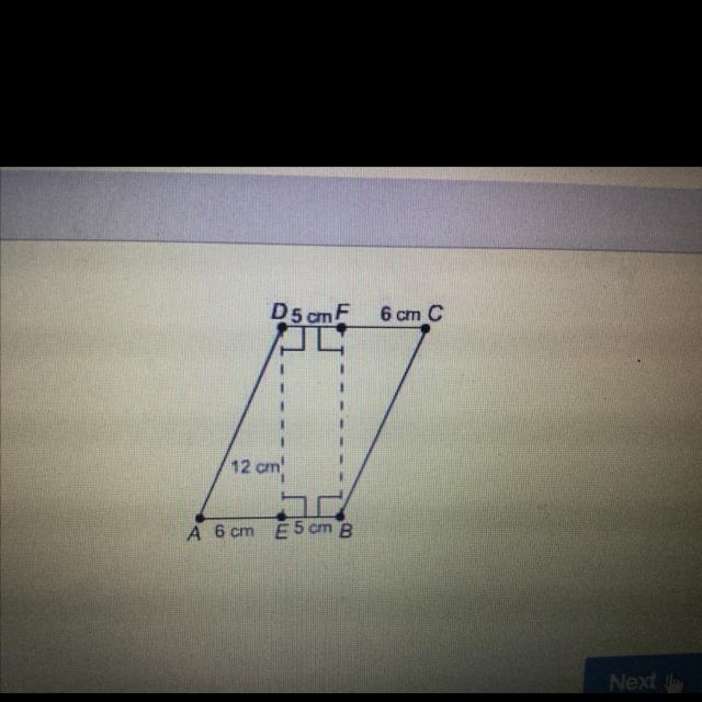 What is the area of this parallelogram-example-1