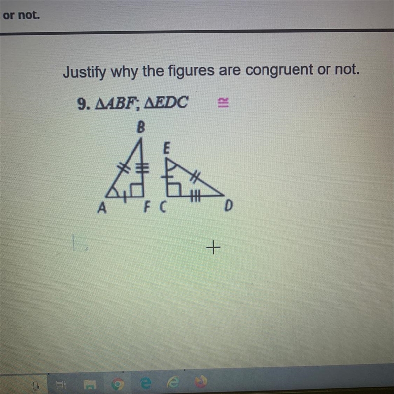 Justify why the figures are congruent or not-example-1