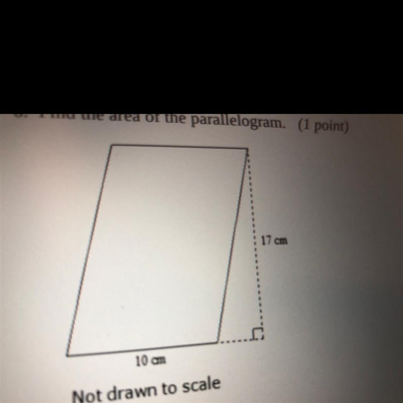 Find the area of the parallelogram-example-1