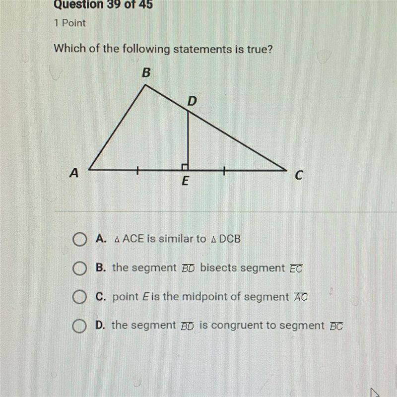 Which of the following statements is true?-example-1