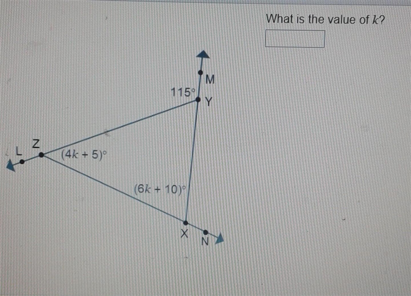 What is the value of k?​-example-1