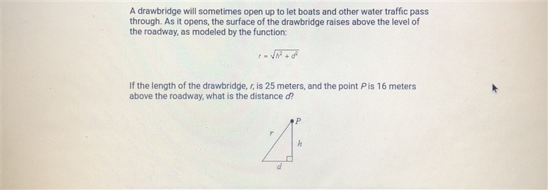 PLEASE HELP ASAP A. 12.3 meters B. 40.1 meters C. 47 meters D. 19.2 meters-example-1