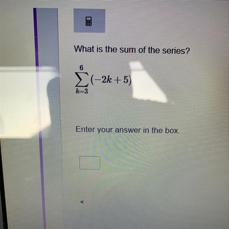 What is the sum of the series?-example-1