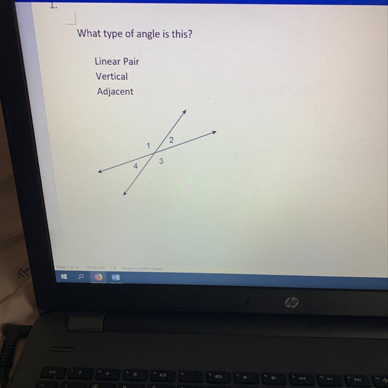 What type of angle is this?-example-1