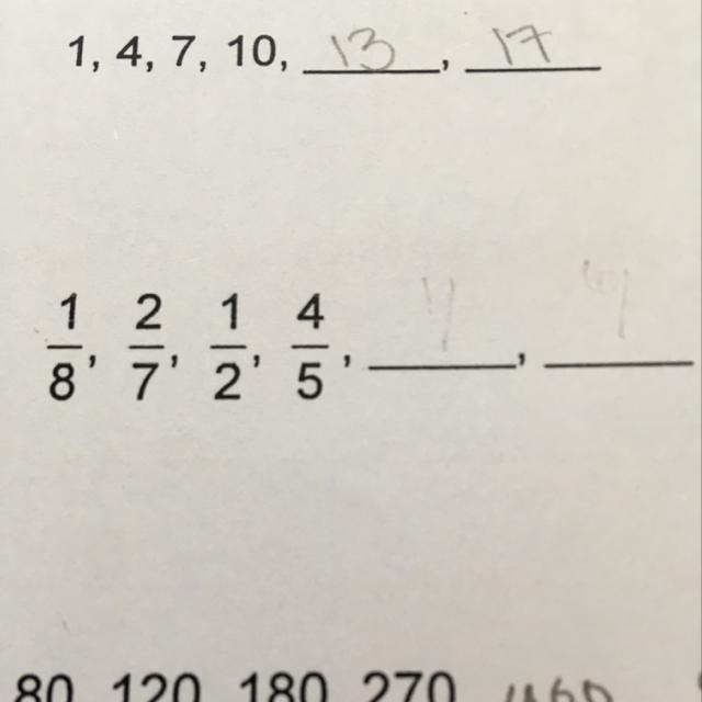 What is the pattern in these numbers? Please explain-example-1