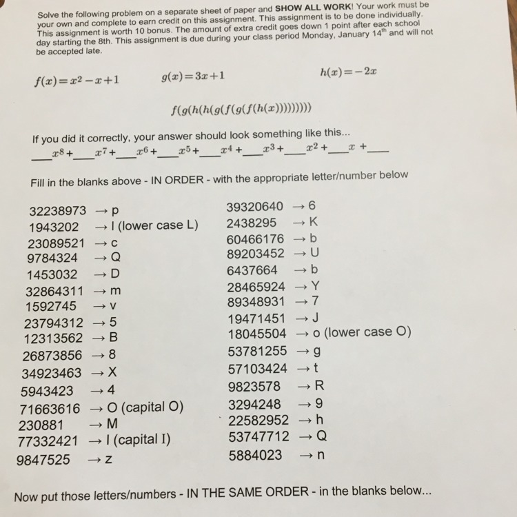 Can someone solve this? i’ve tried 4 times now and i keep getting it wrong. :(-example-1