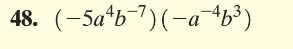 Simplify this expression and write the result using positive exponents only​-example-1