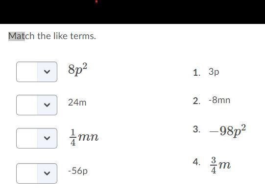 PLS rlly help match like terms-example-1