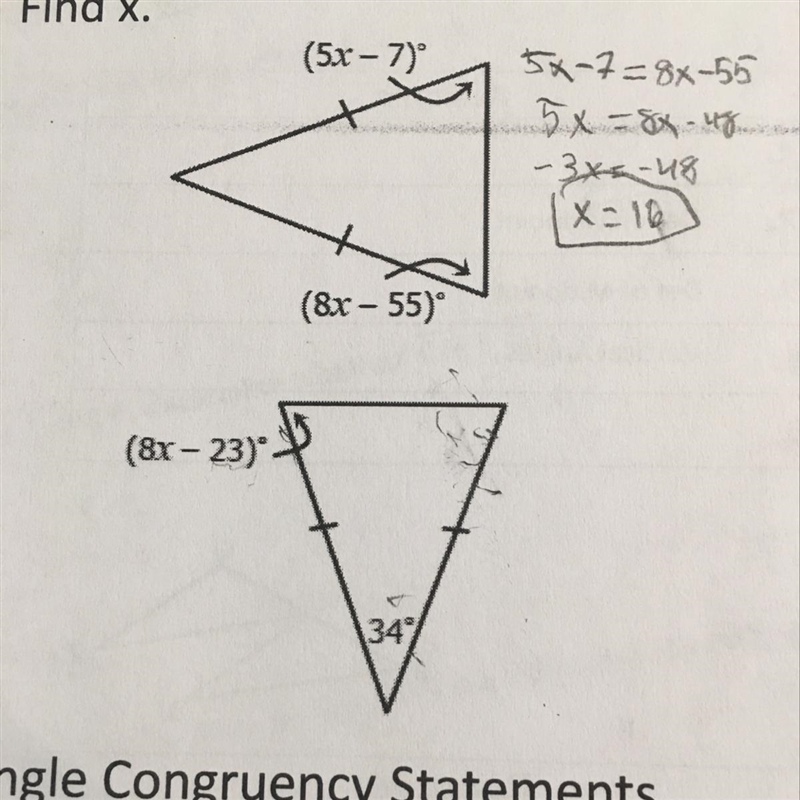 Find X if possible please?-example-1