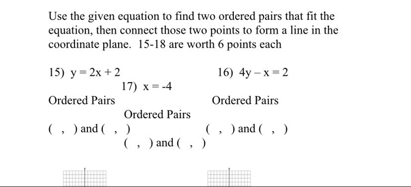 Help: y=2x+2 X=-4 4y-x=2-example-1