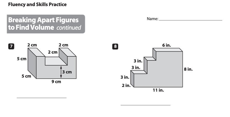 Answer then get a lot of points! Find volume for both.-example-1