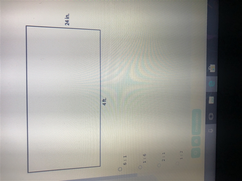 Find the ratio of the length of the longer side to the length of the shorter side-example-1