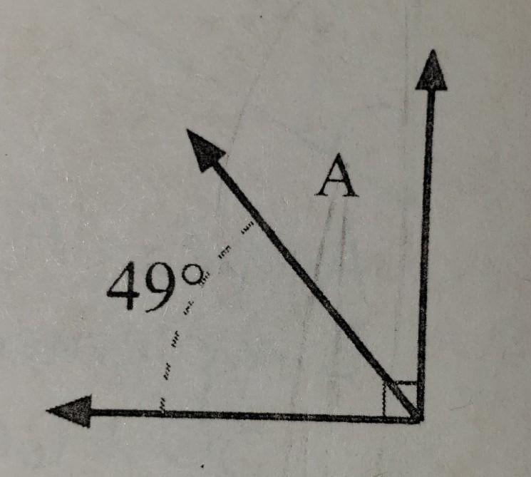 Find the value of angle "A" and angle "B"​-example-1