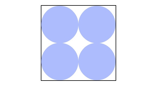 A point in the figure is selected at random. Find the probability that the point will-example-1