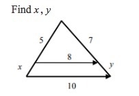 Find X and Y Diagram listed below-example-1