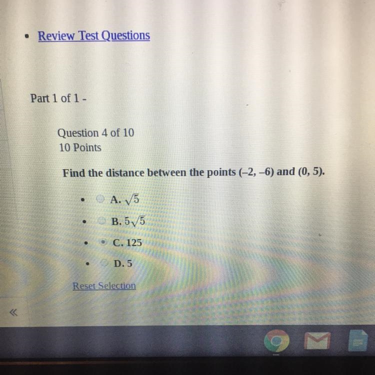 Find the distance between the two points (-2,-6) and (0,5).-example-1