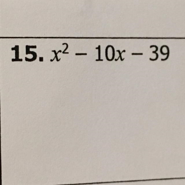 Factoring trinomials, mind helping me out?-example-1