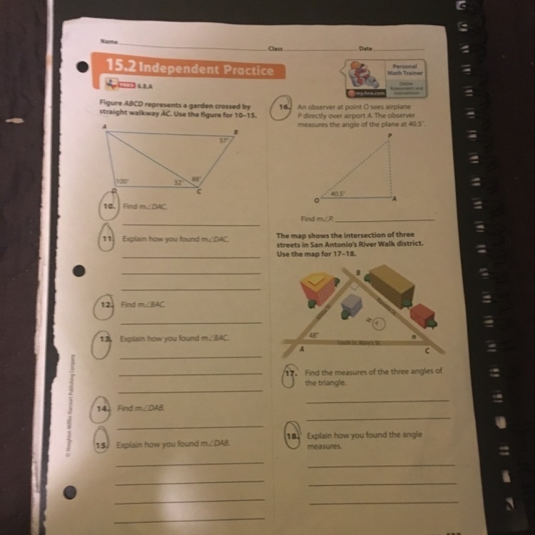 Help please I’m stressed and tired only do circled ones-example-1