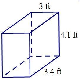 Find the surface area of the rectangular prism. A. 69.26 ft^2 B. 70.78 ft^2 C. 71.88 ft-example-1