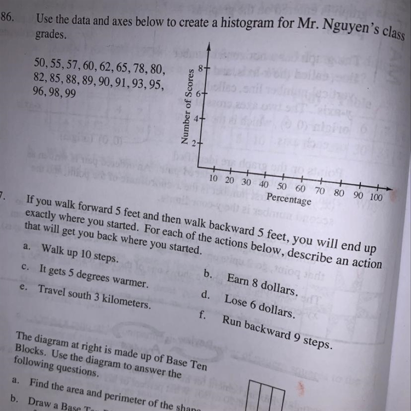 If you walk forward 5 feet and then walk backward 5 feet, you will end up exactly-example-1