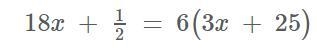 What kind of solution(s) do you expect for the linear equation: A. one solution B-example-1