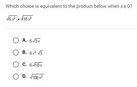 Which choice is equivalent to the product below for when x>/ 0-example-1