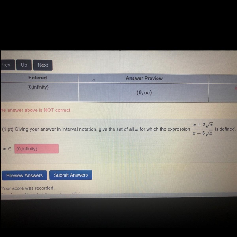 Need help with radical expression!!! It’s asking for a set of all x where the expression-example-1