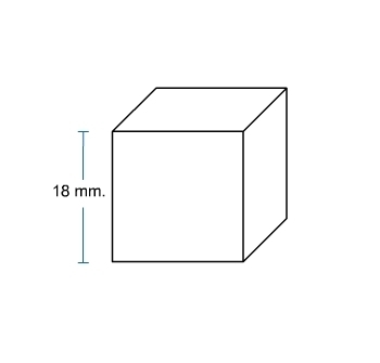 Find the volume in cubic centimeters. 5832 cm3 18 cm3 5.832 cm3 0.18 cm3-example-1