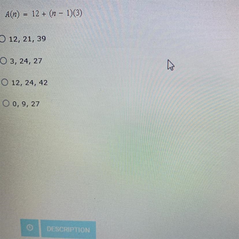 Find the first, fourth, and tenth terms of the arithmetic sequence described by the-example-1