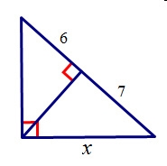 Find the value of x. Round the answer to the nearest tenth, if needed. A. 4.8 B. 5.1 C-example-1