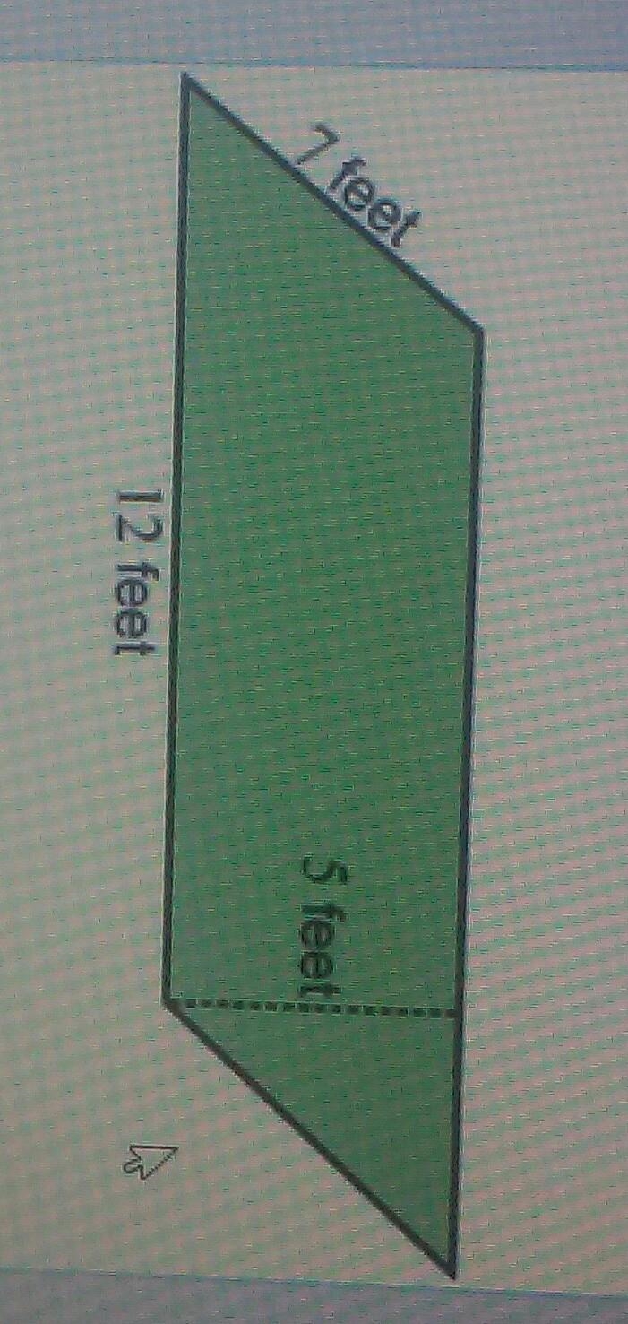 Find the area of the parallelogram. Please explain​-example-1