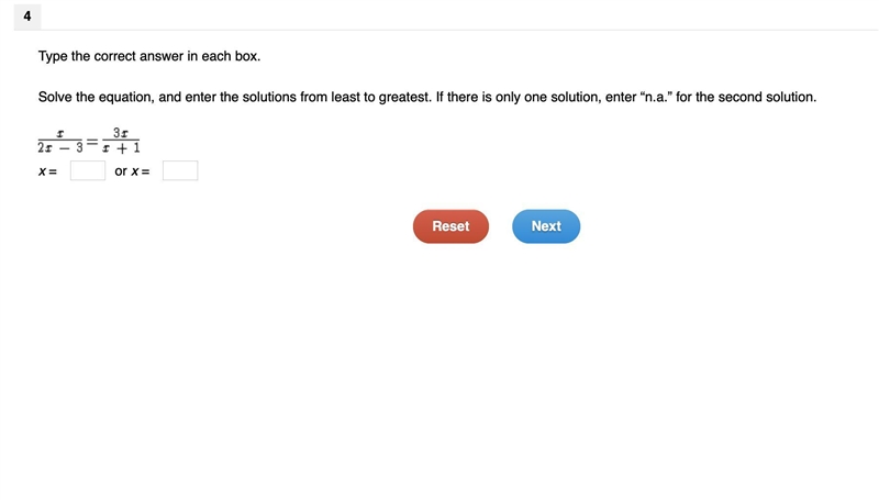 PLZ HELP!!!Solve the equation, and enter the solutions from least to greatest. If-example-1