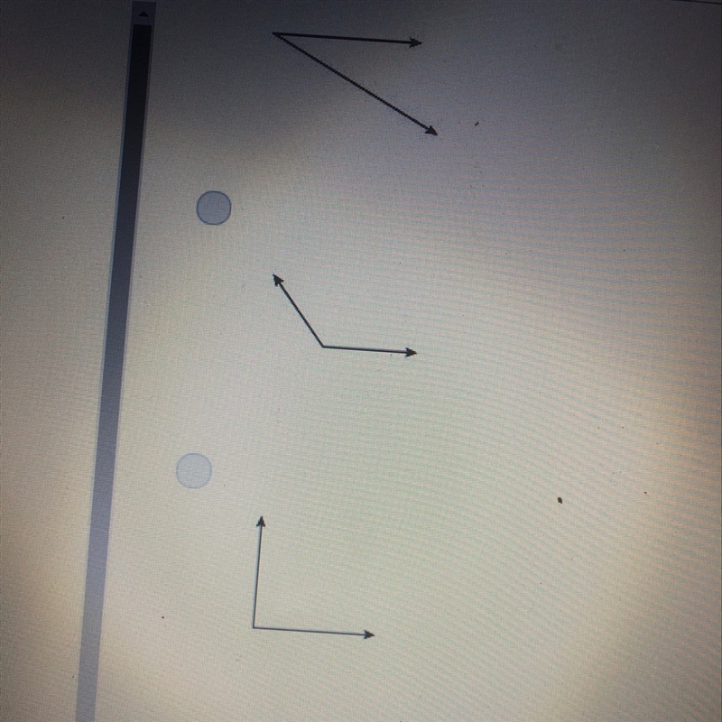 Which angle appears to be an acute angle-example-1