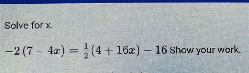 Solve for X. (Picture)-example-1