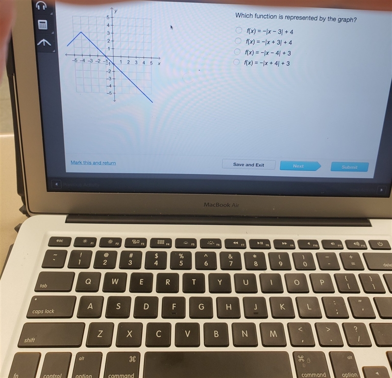 Which function is represented by the graph-example-1