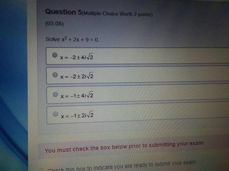 X^2+2x+9=0 please?! ​-example-1