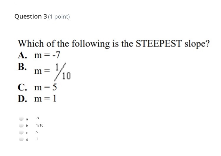 What is the steepest slope?-example-1