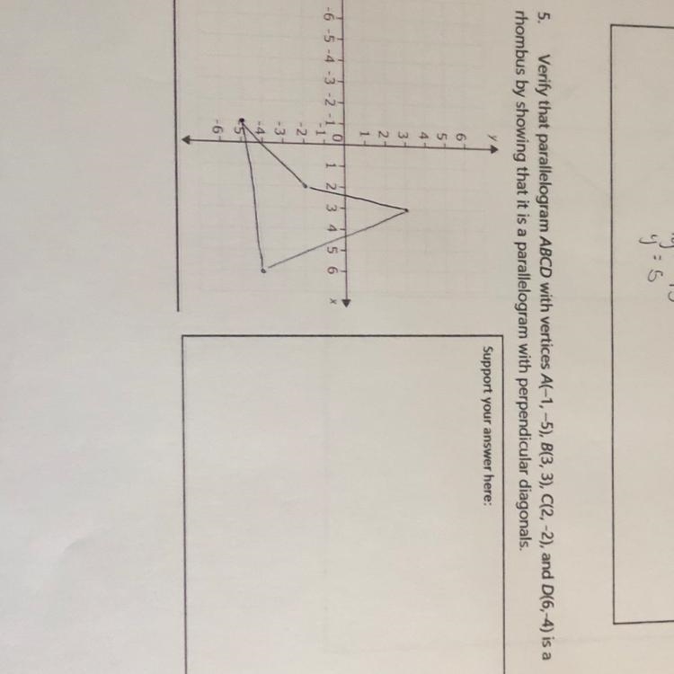 Help! I don’t even think the graph is right lol.-example-1