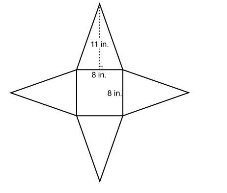 What is the surface area of the square pyramid?-example-1