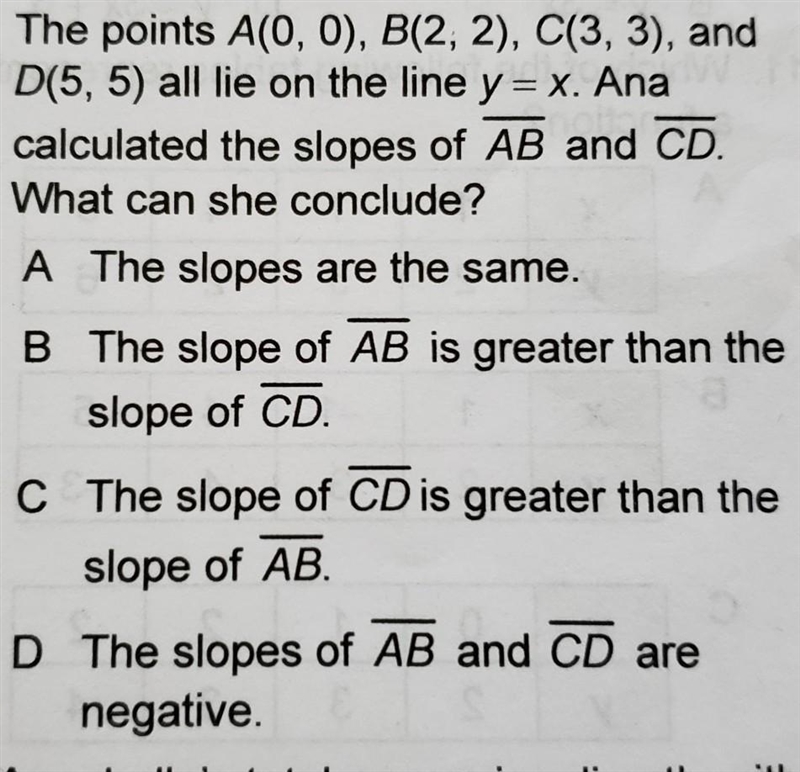 What can she conclude?​-example-1