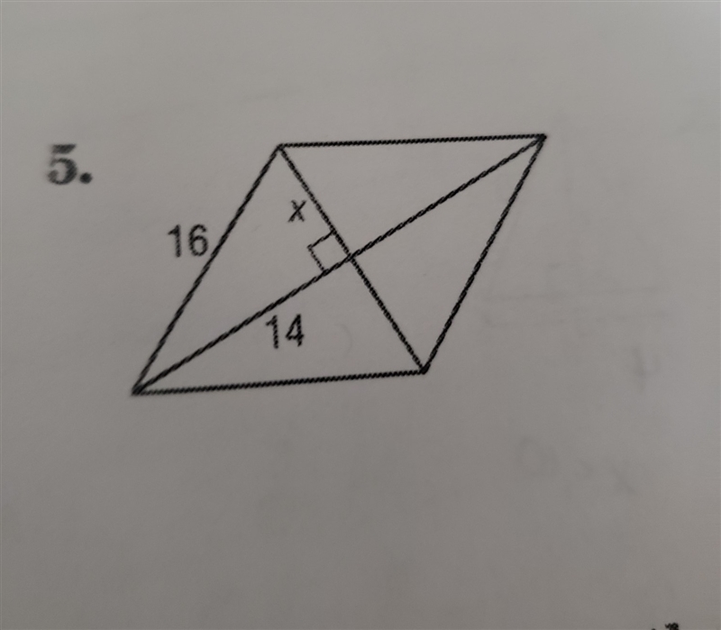 What is the pythagorean theorem? x?-example-1