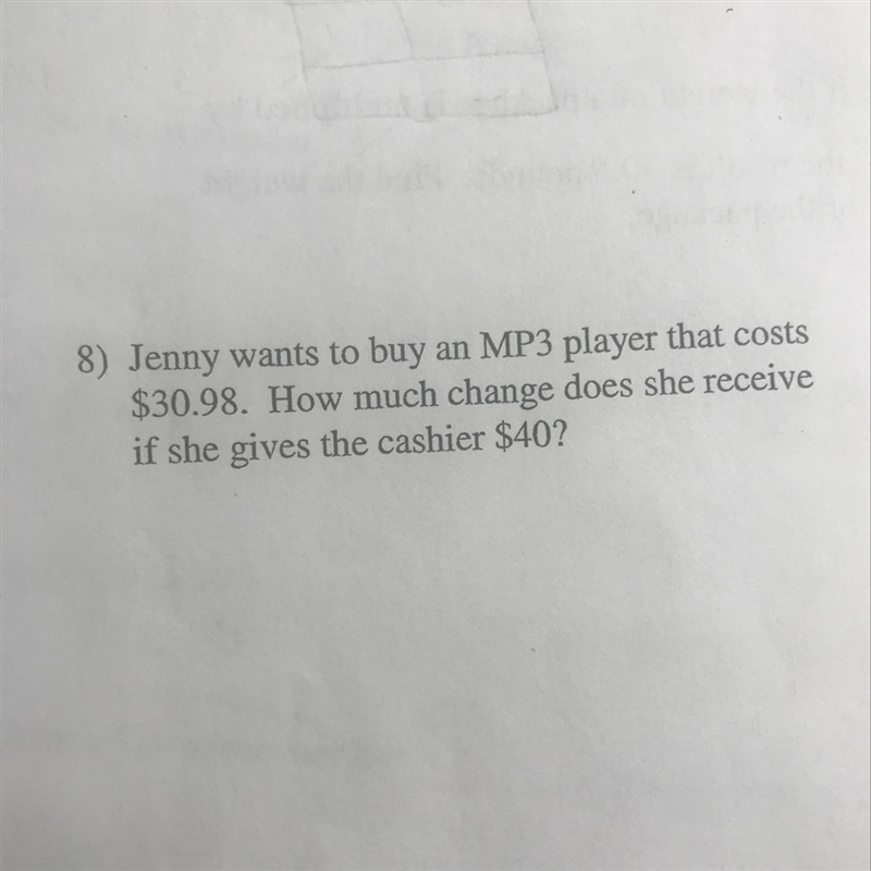 One step equation word problems. Pre-algebra Step by step please-example-1