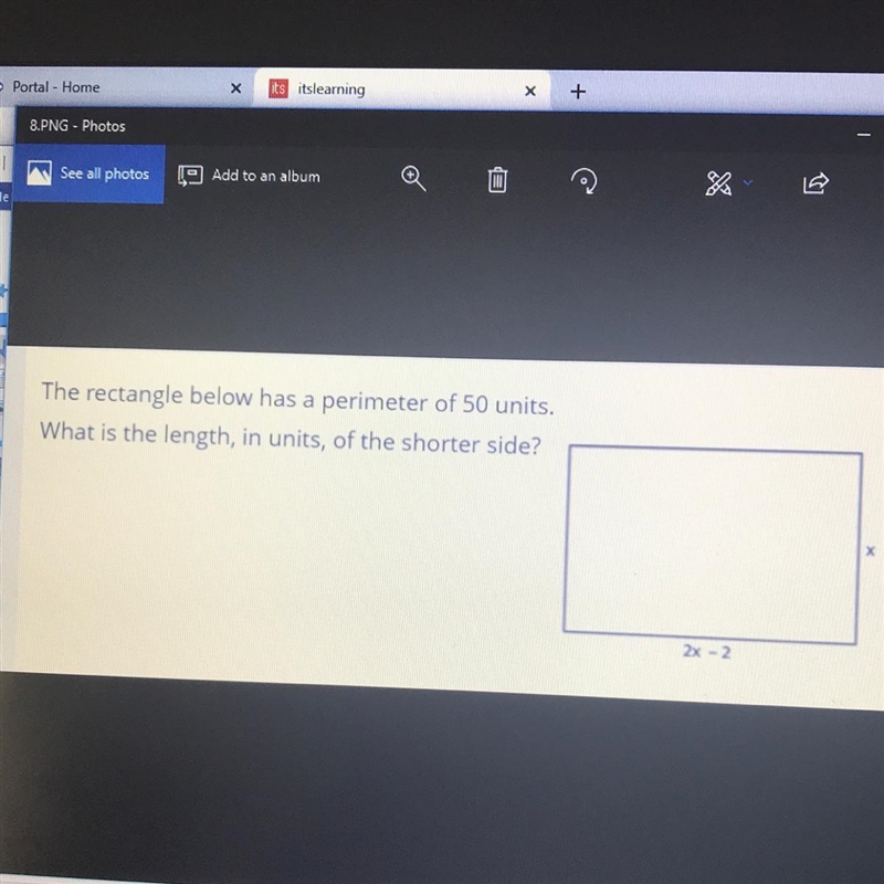 Help that one side is 2x-2-example-1