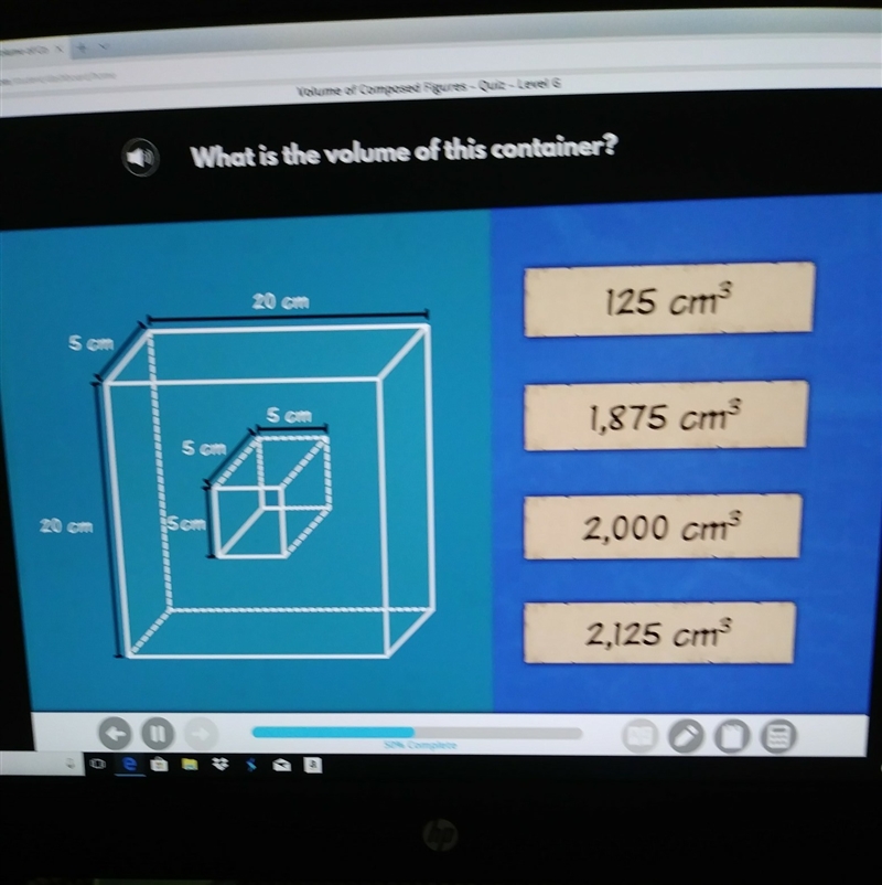 What is the volume of this cotainer-example-1