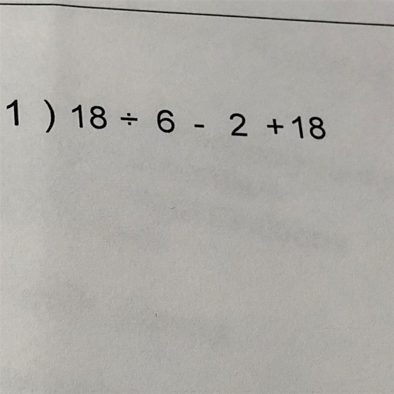 Order of operations-example-1