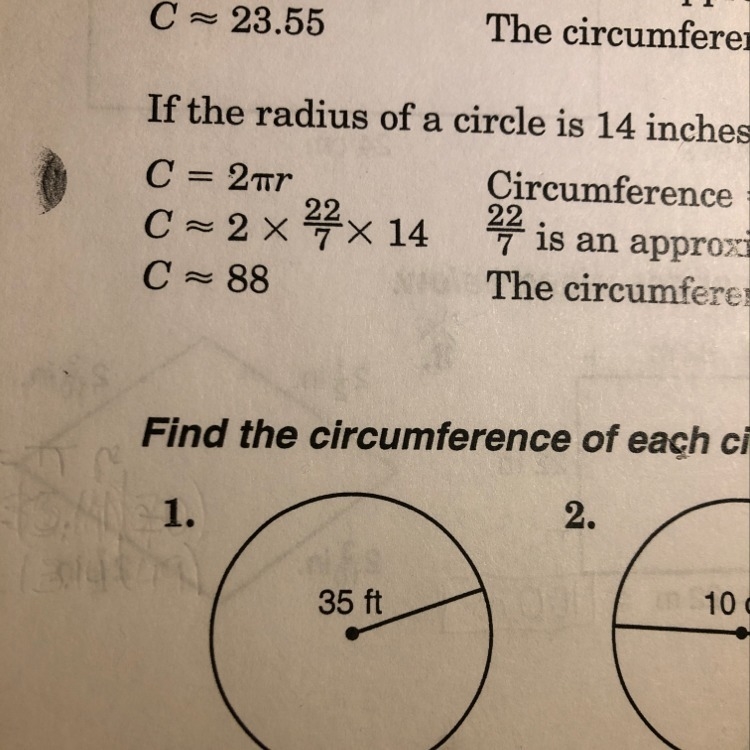 What is the radius of the circle?-example-1