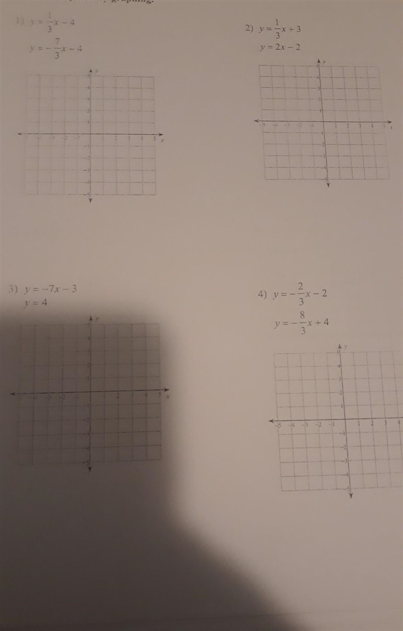 "Solving Systems of Equatios By Graphing" What are the correct ways to show-example-1