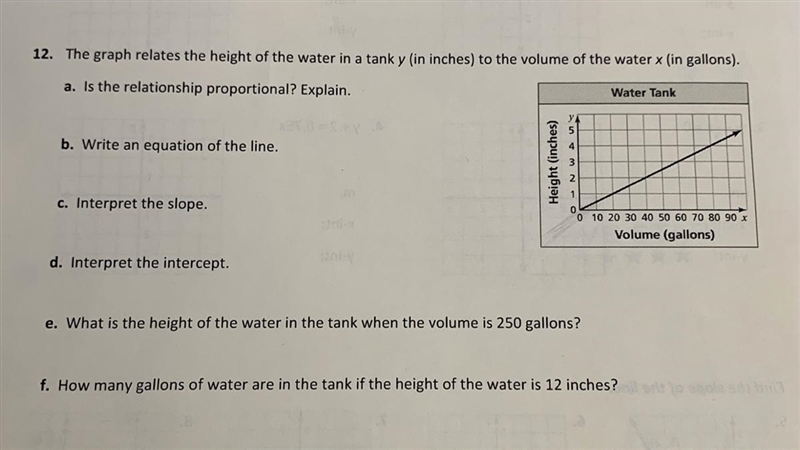 What Is A Through F? And Is It Proportional?-example-1